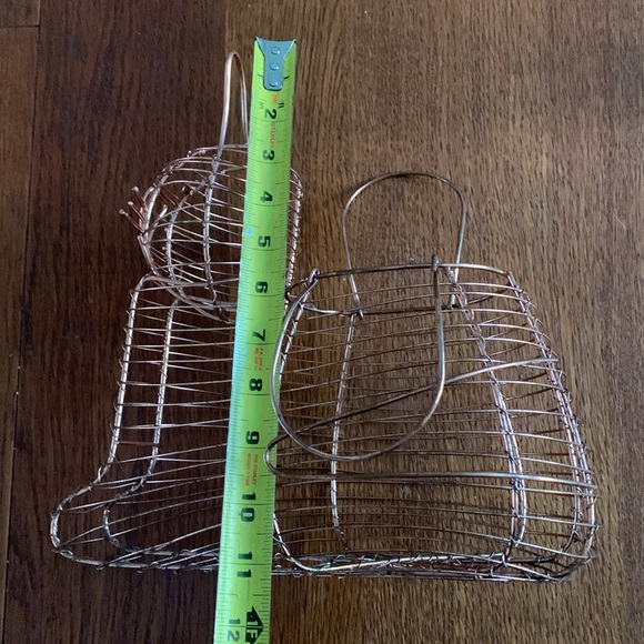 Copper Wire Cat Basket - Picture 9 of 9